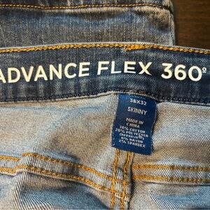 Advance flex 360 skinny jeans 36x32
